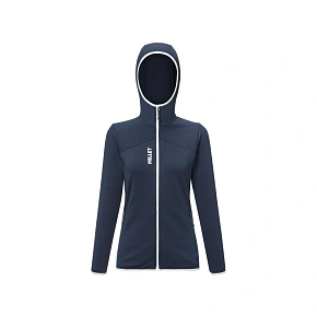 Mikina MILLET W SENECA FLEECE HOODIE, modrá