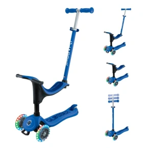 Koloběžka GO-UP SPORTY LIGHTS se sedadlem (452-600-4 S)