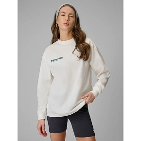 Dámské tričko s potiskem Regular Longsleeve 4F 4FRSS26TSWSF2834-11S dámské