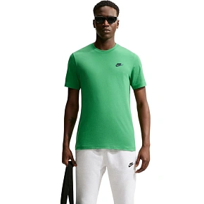 Pánské tričko Nike Club Tee, zelené, AR4997 306