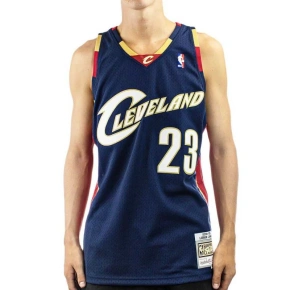Mitchell &Ness Cleveland Cavaliers NBA Swingman Jersey Lebron James M SMJYGS18156-CCANAVY08LJA pánské oblečení