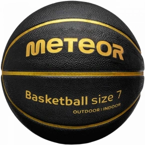 Meteor Cellular 7 basketbal černo-zlatý 16697