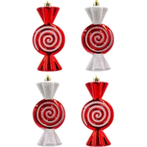 PLASTOVÉ TVAROVÁNÍ CETKY BEZPEČNÉ CUKROVÍ 4KS SLÍDY