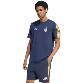 Pánské tričko adidas Real Madrid T-shirt navy blue KG2944 pánské Pánské tričko adidas Real Madrid T-shirt navy blue KG2944 pánské