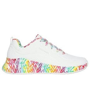 Dámské tenisky Skechers UNA LITE EXUBERANT HEARTS 177976 WMLT
