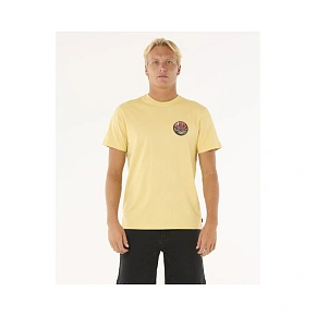 Tričko RIP CURL Wettie Passage Icon Tee, tyrkysové Tričko RIP CURL Wettie Passage Icon Tee, tyrkysové