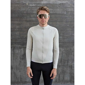 Cyklistická mikina POC M's Thermal Lite LS Jersey, béžová Cyklistická mikina POC M's Thermal Lite LS Jersey, béžová