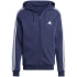 Adidas Essentials Fleece 3-Stripes Full-Zip Jr mikina IJ6478 pánské