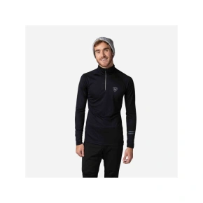 Rossignol Poursuite 1/2 Zip T-shirt black pánské Rossignol Poursuite 1/2 Zip T-shirt black pánské
