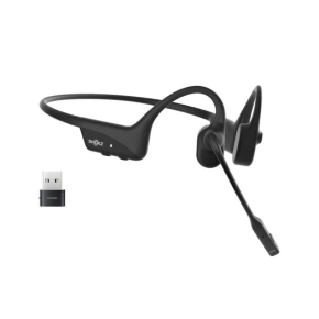 Shokz OpenComm2 USB-C bezdrátová sluchátka s kostmi + adaptér USB-C černá Shokz OpenComm2 USB-C bezdrátová sluchátka s kostmi + adaptér USB-C černá