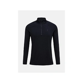 Termotriko PEAK PERFORMANCE Magic Half Zip Wool-blend Baselayer Men, černé Termotriko PEAK PERFORMANCE Magic Half Zip Wool-blend Baselayer Men, černé