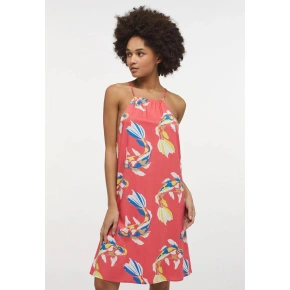 Dámské letní šaty 1013854/12439 lososová - Kesi Dámské letní šaty 1013854/12439 lososová - Kesi