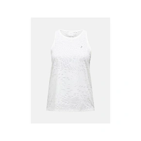 Dámské tričko PEAK PERFORMANCE W Discover Tank, bílá barva Dámské tričko PEAK PERFORMANCE W Discover Tank, bílá barva