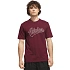 Koszulka męska adidas Varsity Tailsweep Graphic bordowa KS2180 pánské