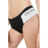 Spodní díl plavek KW0KW00841-BEH černobílá - Calvin Klein