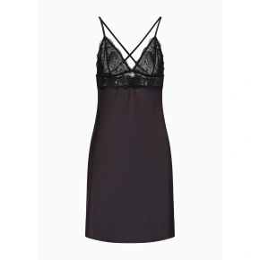 Dámská noční košilka 164716 3F206 00020 černá - Emporio Armani