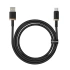 Baseus Dura USB-Type C 60W kabel 1m (černý/zlatý)