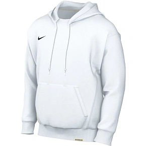 Pánská mikina Nike Dri-FIT Standard Issue Pull Over Hoodie, bílá, FD7734, velikost 100 XL