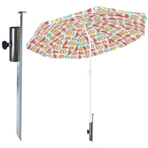 KOVOVÁ ZÁKLADNA PRO UPEVNĚNÍ PLÁŽOVÉHO SLUNEČNÍKU 1064079