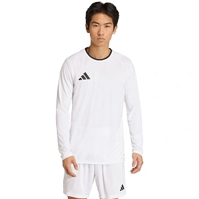 Pánské tričko adidas Entrada 26 Long Sleeve Jersey white KF5854 pánské Pánské tričko adidas Entrada 26 Long Sleeve Jersey white KF5854 pánské