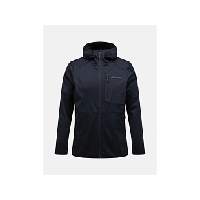 Mikina PEAK PERFORMANCE M Utility Light Zip Hood, černá Mikina PEAK PERFORMANCE M Utility Light Zip Hood, černá