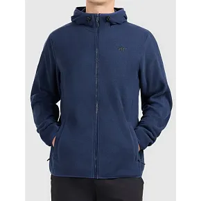 Bluza polarowa z kapturem męska 4F 4FWMM00TFLEM488-31S