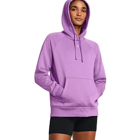Dámská mikina Under Armour Rival Fleece Hoodie, fialová, 1379500, 560 M