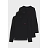 Hugo Bodywear pánská souprava triček LS-SHIRT NERO (50492631-001)