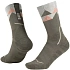 Ponožky BUFF Thermonet Crew 138869823 zelené 39–41