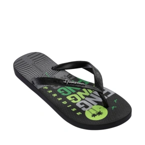 Pánské žabky Ipanema Graphics black-green 83532-AP253