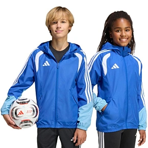 Dětská bunda adidas Tiro 26 Competition All Weather modrá KB0157