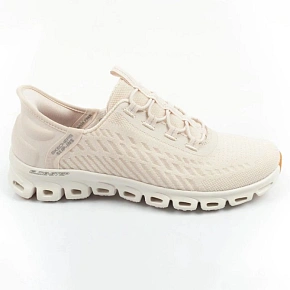 Skechers Glide-Step dámské tenisky comfort ecru Slip-ins dámské