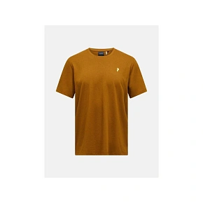 Tričko PEAK PERFORMANCE Explore Graphic Tee Men, hnědé