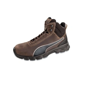 Boty Puma Cordur Brown Mid M MLI-S14B9 dark brown
