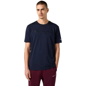 Pánské tričko Champion SS Tee navy blue 220273 BS501 pánské Pánské tričko Champion SS Tee navy blue 220273 BS501 pánské
