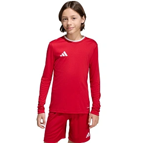 Dětský dres adidas Entrada 26 s dlouhým rukávem červený KF5878 Dětský dres adidas Entrada 26 s dlouhým rukávem červený KF5878