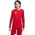 Adidas Entrada 26 dětské tričko s dlouhým rukávem červené KF5878