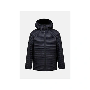 Pánská bunda PEAK PERFORMANCE M Monolight Insulated Hood Jacket, černá Pánská bunda PEAK PERFORMANCE M Monolight Insulated Hood Jacket, černá