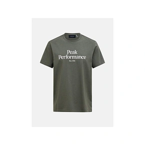 Pánské tričko PEAK PERFORMANCE M Original Tee, zelené Pánské tričko PEAK PERFORMANCE M Original Tee, zelené