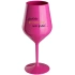 ...PROTOŽE BÝT NORMÁLNÍ NENÍ PRDEL... - růžová nerozbitná sklenice na víno 470 ml
