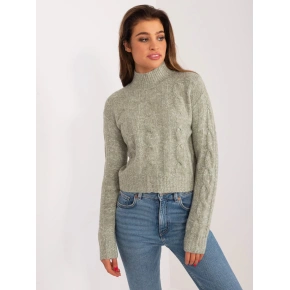 Dámský svetr Jumper TW SW 3002.03 pistácie - Mayflies