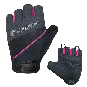 CHIBA rukavice LADY GEL PREMIUM III růžové, velikost M CHIBA rukavice LADY GEL PREMIUM III růžové, velikost M