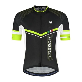 Tričko Rogelli Gara Mostro II, černé a žluté, velikost S Tričko Rogelli Gara Mostro II, černé a žluté, velikost S