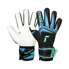 Reusch Attrakt RE:GRIP NC brankářské rukavice černo-modré 5670535 7272