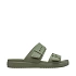 Dámské žabky Crocs Brooklyn Buckle Low green 211215 3BX dámské