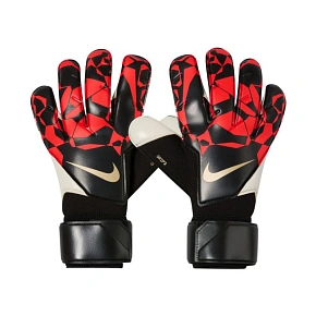 Brankářské rukavice Nike Grip3 černé, červené a bílé HQ0256 010 Brankářské rukavice Nike Grip3 černé, červené a bílé HQ0256 010
