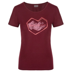 Dámské funkční tričko Garove-w tmavě červená - Kilpi Dámské funkční tričko Garove-w tmavě červená - Kilpi