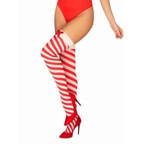 Vánoční punčochy Kissmas stockings - Obsessive