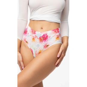 Kalhotky Peony Simple Brasil Maxi bílo-červené - Julimex