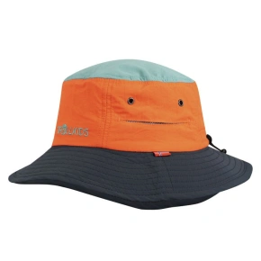 Trollkids Dětská letní čepice Trollfjord glow orange/dusky turquoise/dark navy (944-721) pro kluky/dívky